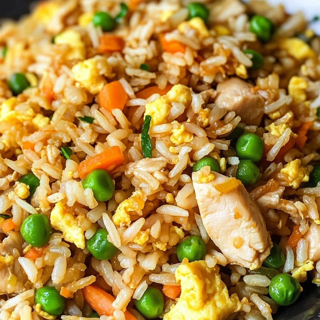 Quick & Easy Chicken Fried Rice