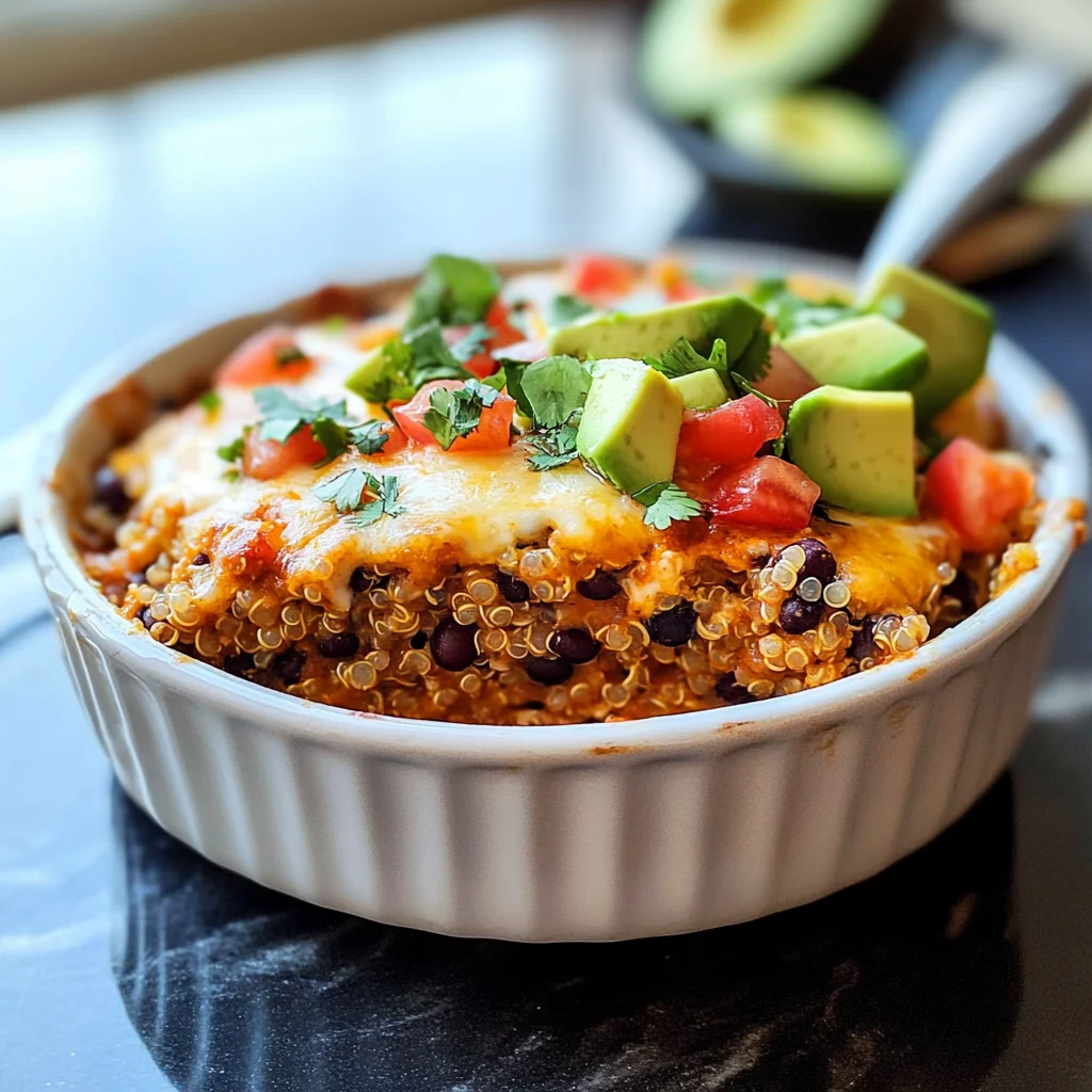 Quinoa Enchilada Casserole