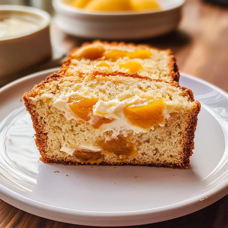 Southern Peach Bread
