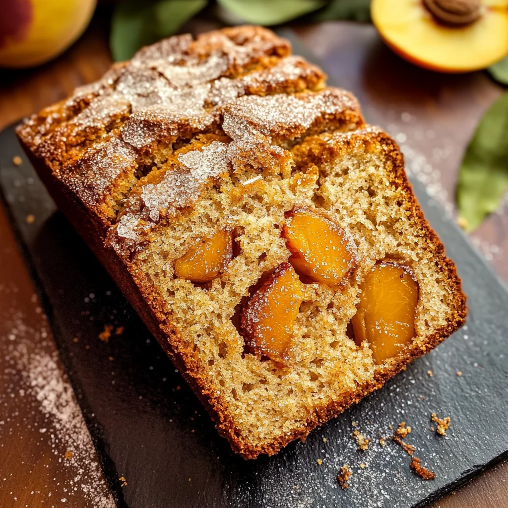 Spiced Peach Bread
