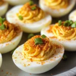 Spicy Bayou Deviled Eggs