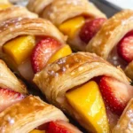 Strawberry Peach Pie Bites