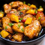 Sweet & Savory Asian Mango Glazed Chicken