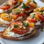 Tomato Crostini with Whipped Feta | Recipes