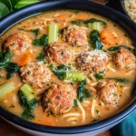 Turkey Meatball Soup