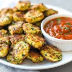 Zucchini Garlic Bites