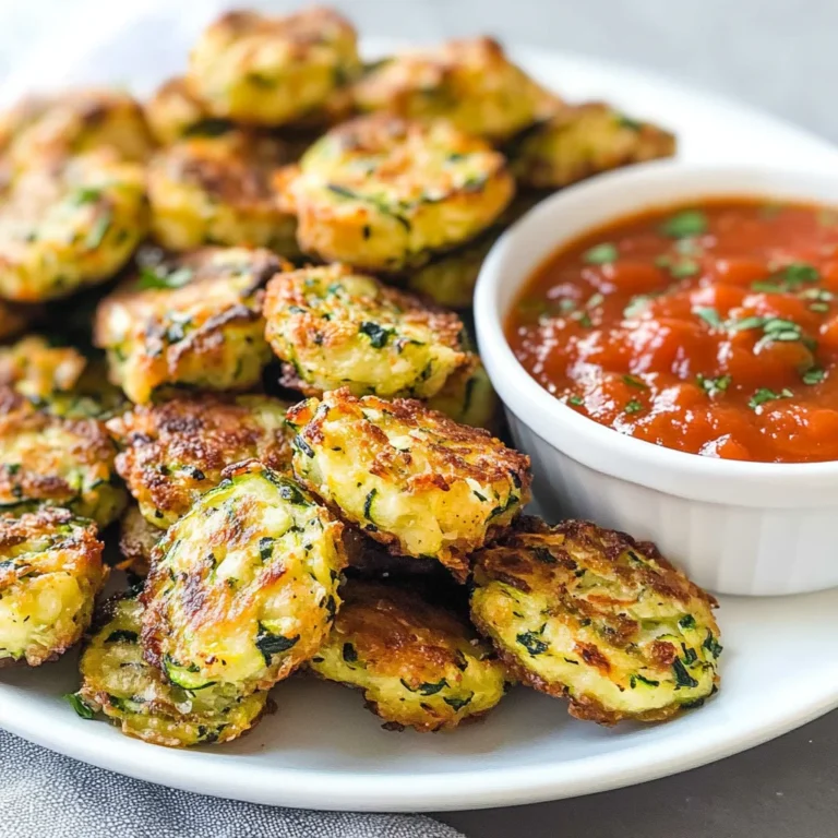 Zucchini Garlic Bites