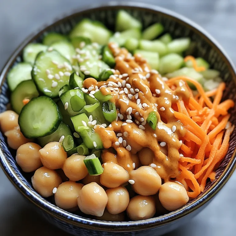 peanut chickpea snack bowl (plant-based)