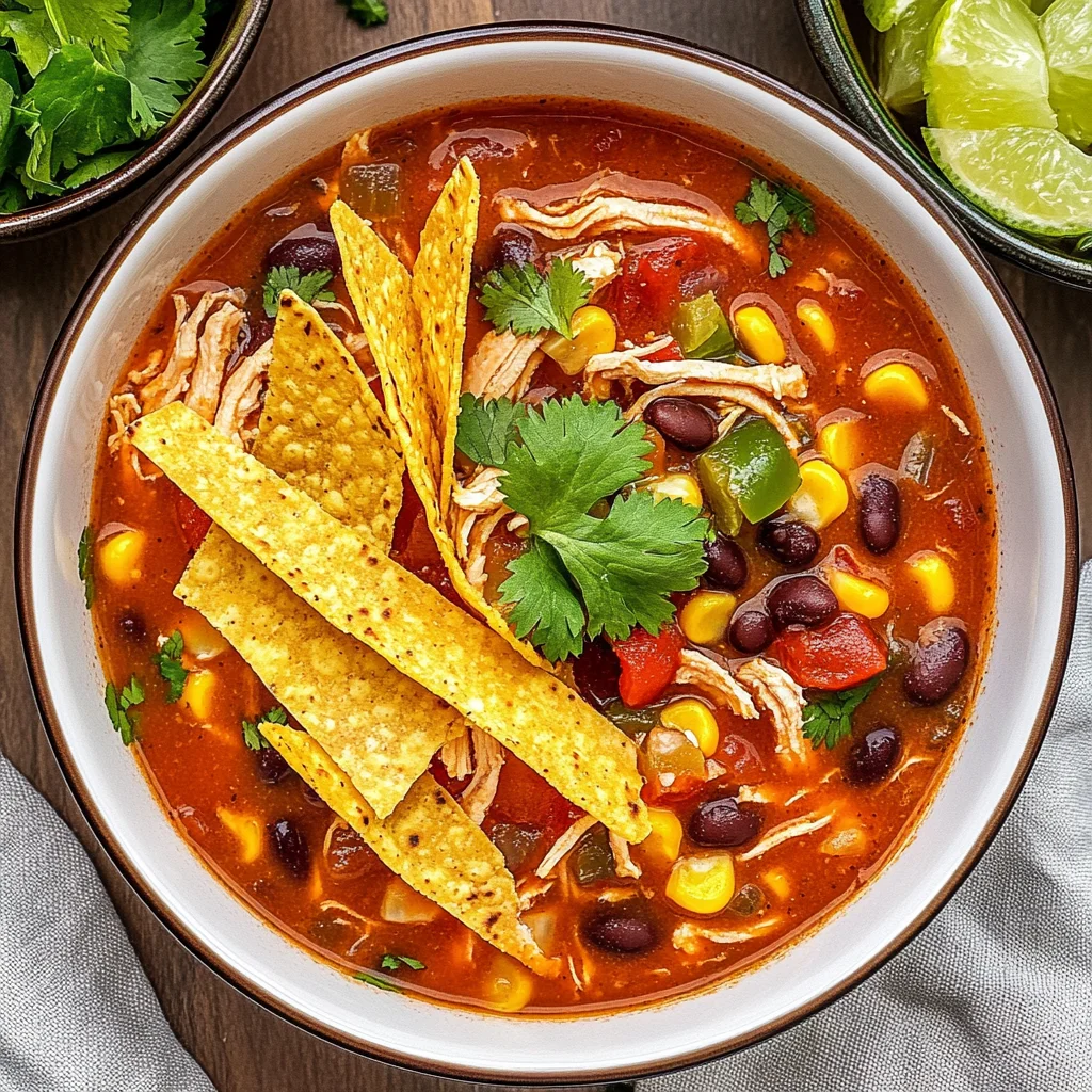 Best Chicken Tortilla Soup