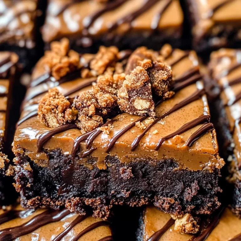 Biscoff Brownies