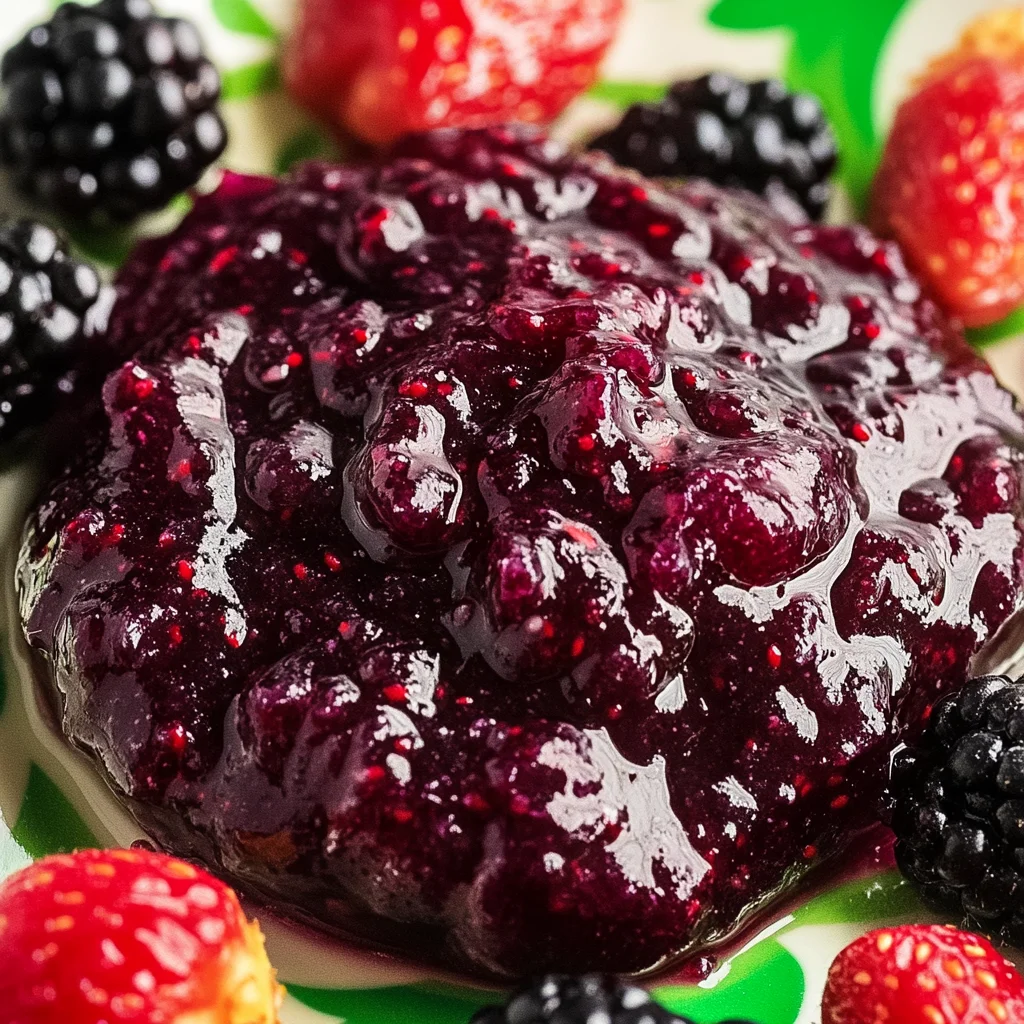 Blackberry Jalapeno Jam