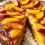 Bourbon Peach Upside-Down Cake