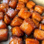 Candied Smoked Salmon Bites
