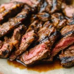 Charred and Juicy Marinated Skirt Steak