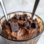 Chickpea Edible Brownie Batter