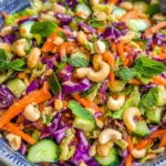 Chopped Asian Salad (Miso Dressing)