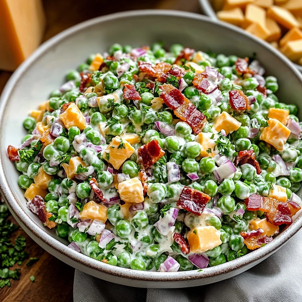 Classic Pea Salad