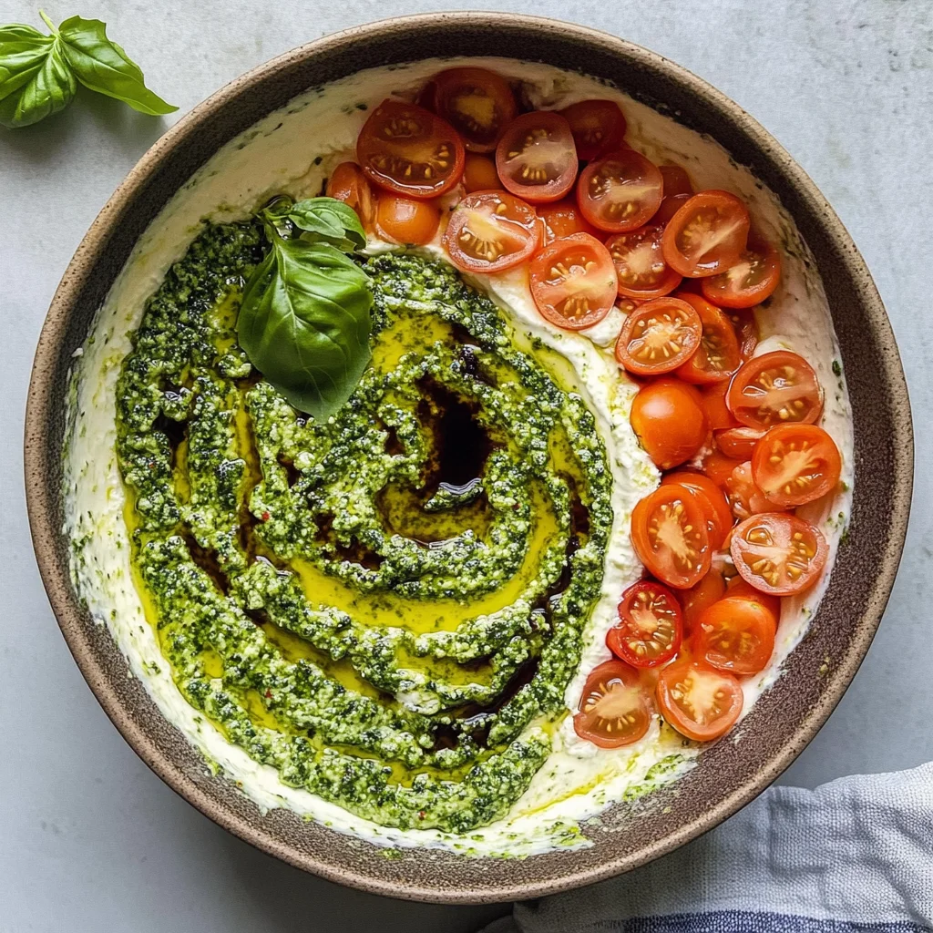 Creamy Pesto Dip