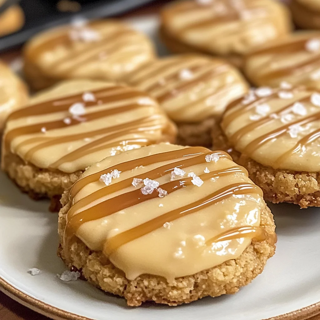 Decadent Copycat Crumbl Salted Caramel Cheesecake Cookies at Home