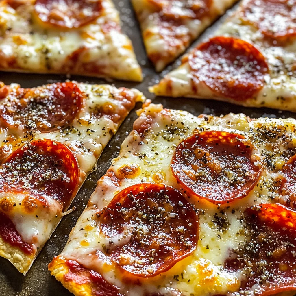 Easy 5 Minute Air Fryer Tortilla Pizza