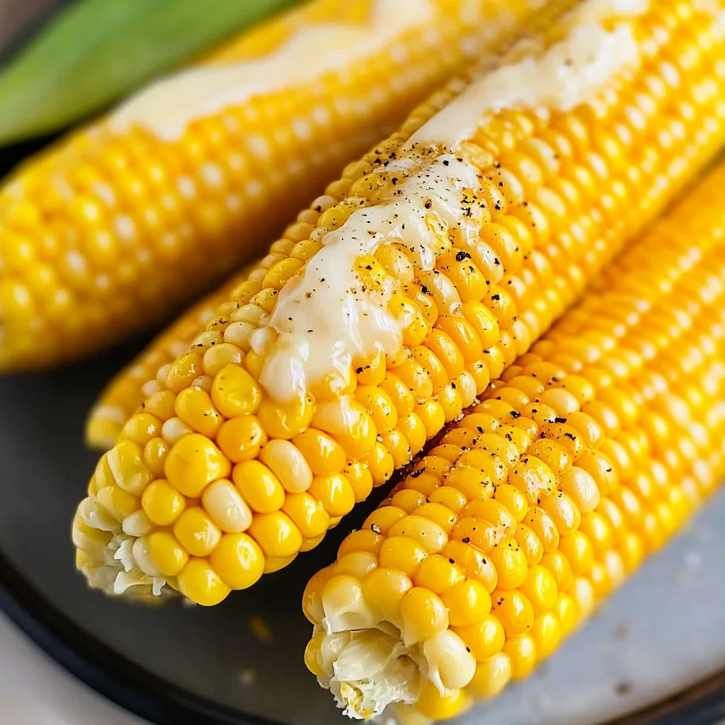 Easy Boiled Corn On The Cob
