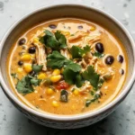 Easy Chicken, Poblano, and Black Bean Soup (Small Batch)