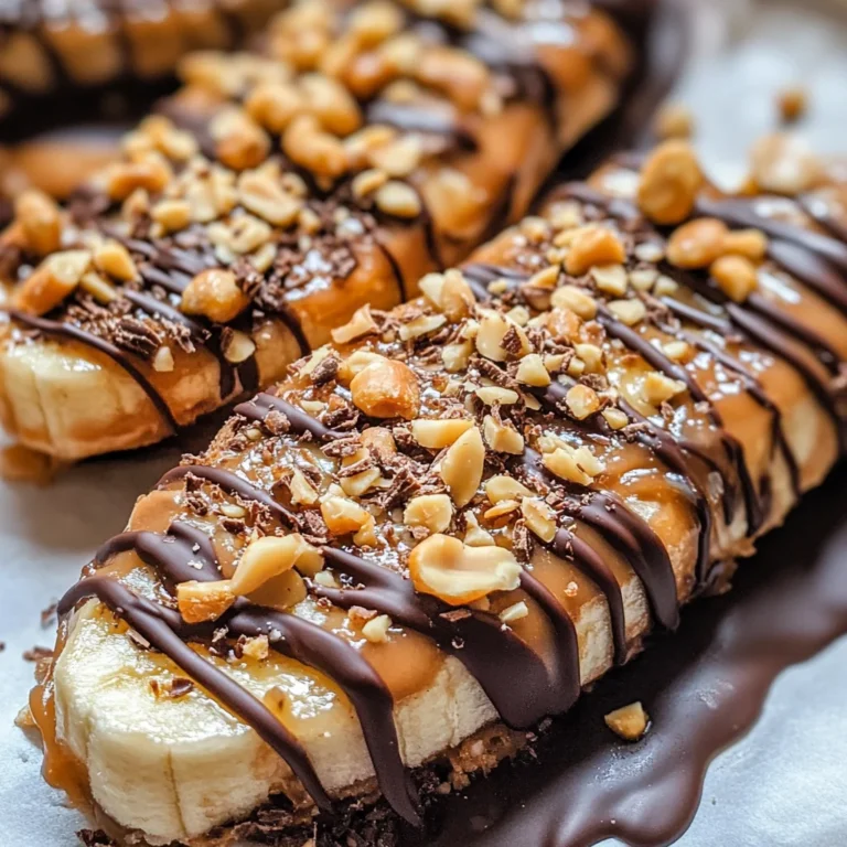Frozen Banana Snickers