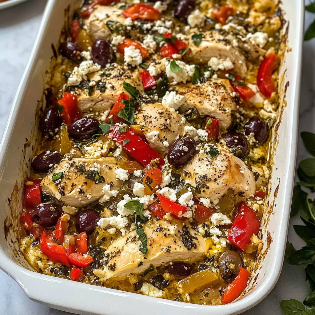 Greek Chicken Casserole