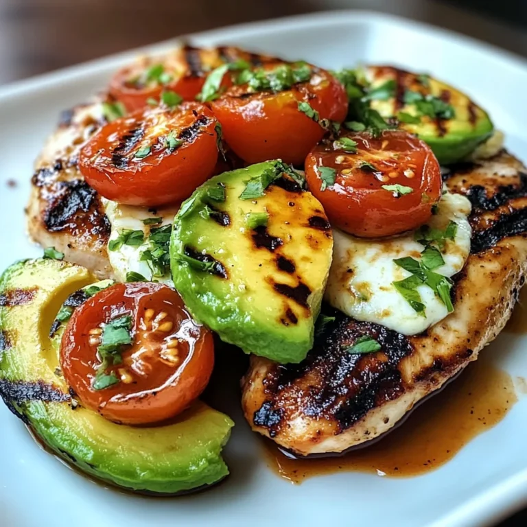 Grilled California Avocado Chicken Recipe