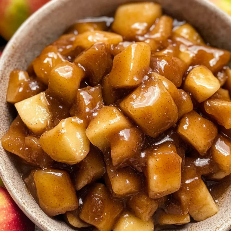 Homemade apple pie filling with brown sugar recipe