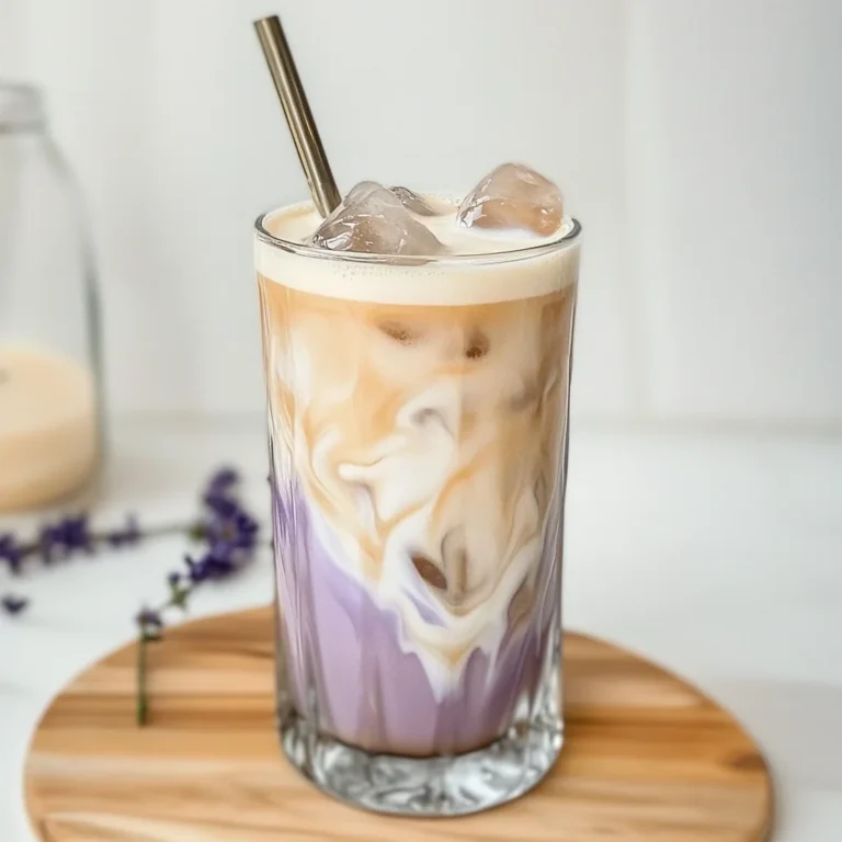 Iced London Fog