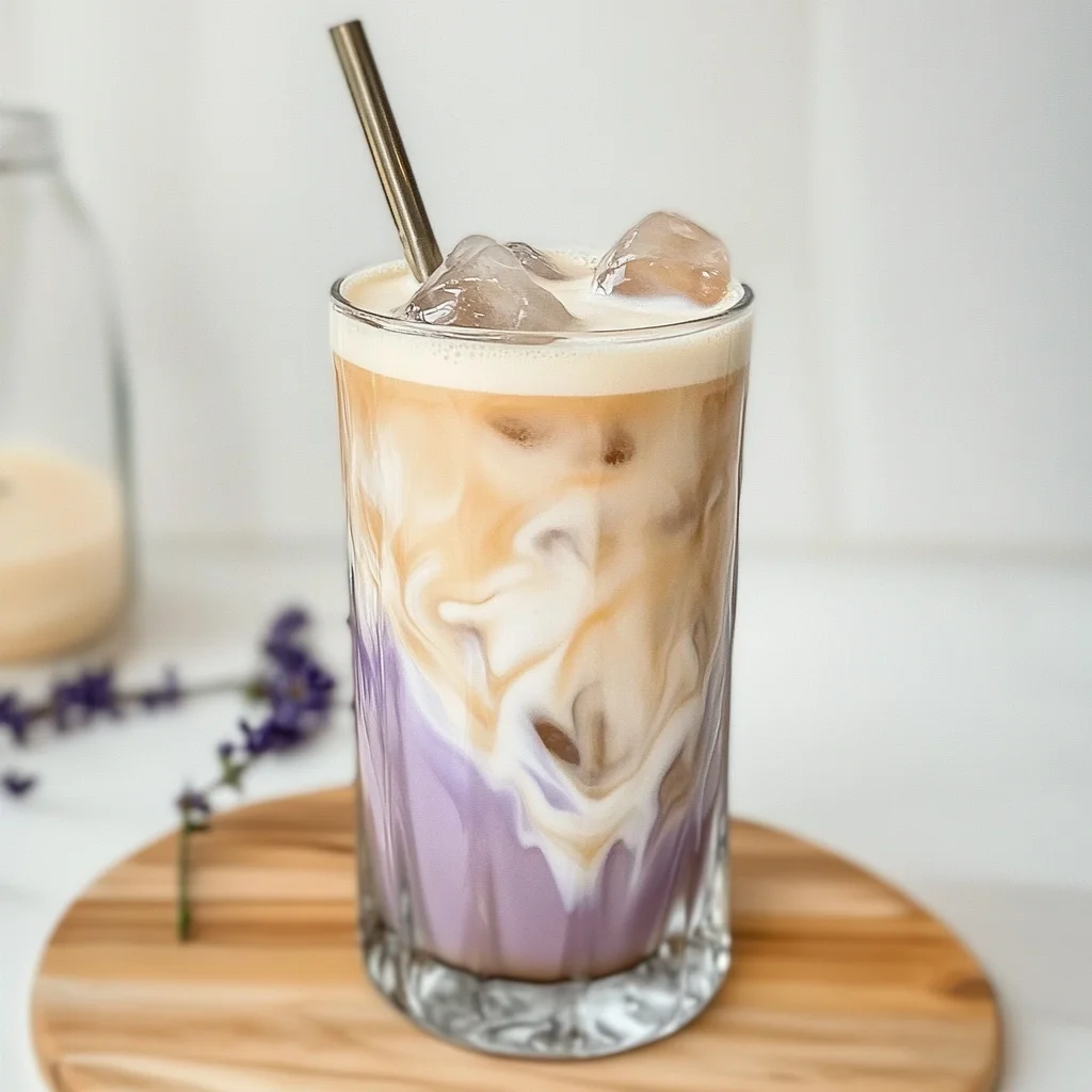 Iced London Fog