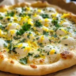Lemon Pizza with Fresh Herbs