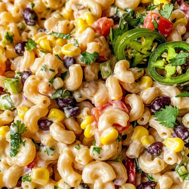 Mexican Macaroni Salad Recipe