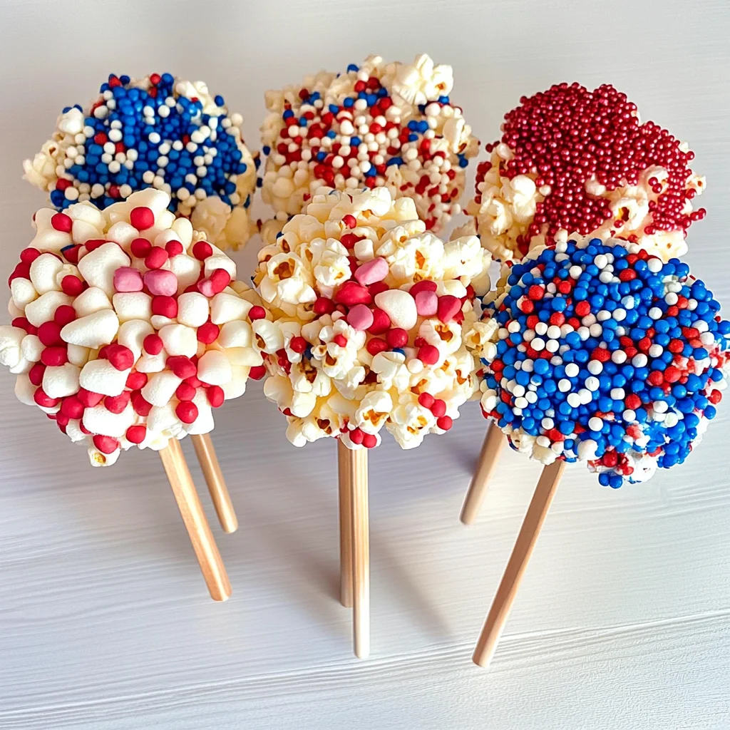 Patriotic Popcorn Pops