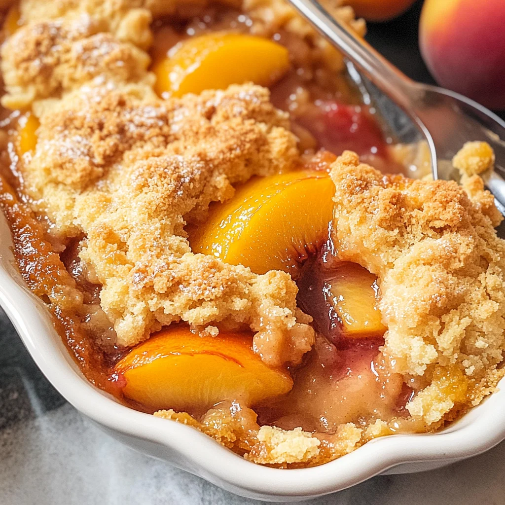 Peach Cobbler Recipe