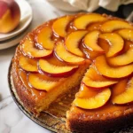 Peach Upside-Down Cake Recipe