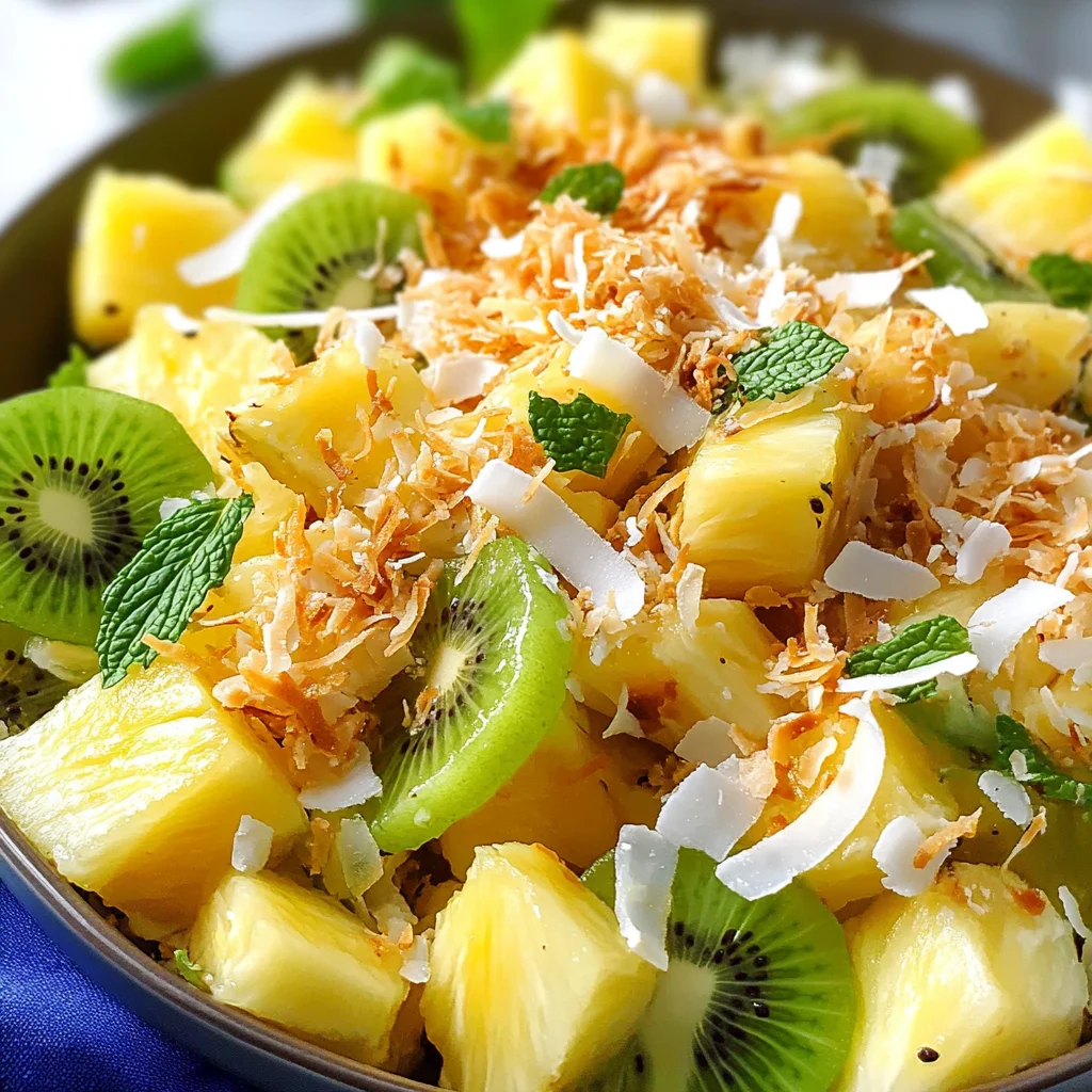 Pineapple Kiwi Salad