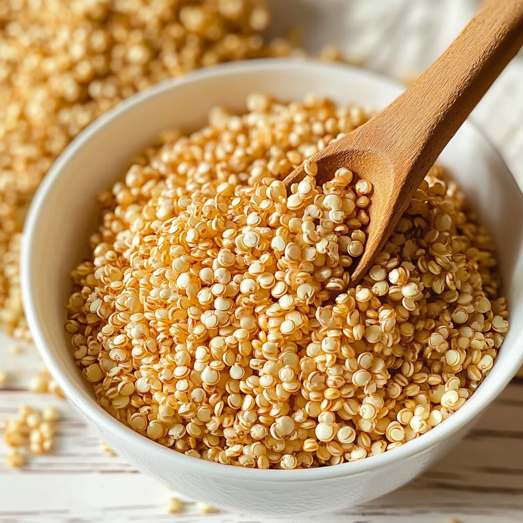 Popped Quinoa
