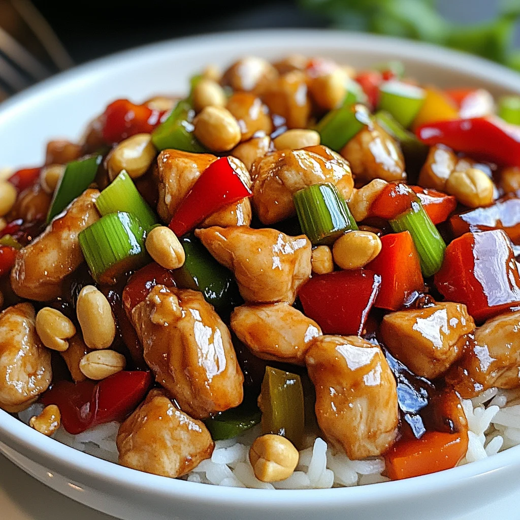 Quick Kung Pao Chicken Stir-Fry