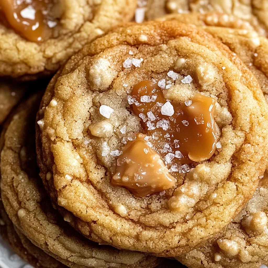 Sea Salt Caramel Cookies