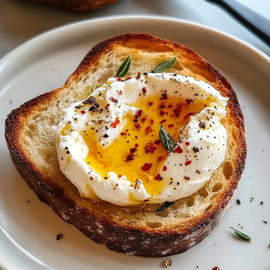 Simple Burrata Appetizer with Honey