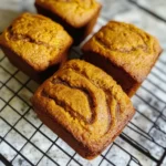 Simple Mini Pumpkin Bread with Cinnamon Swirl - homefoodkitchen