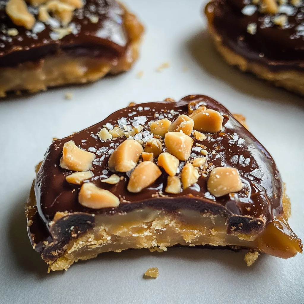 Smashed Date Snickers