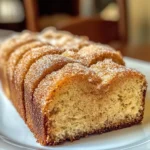 Spiced Apple Cider Donut Loaf