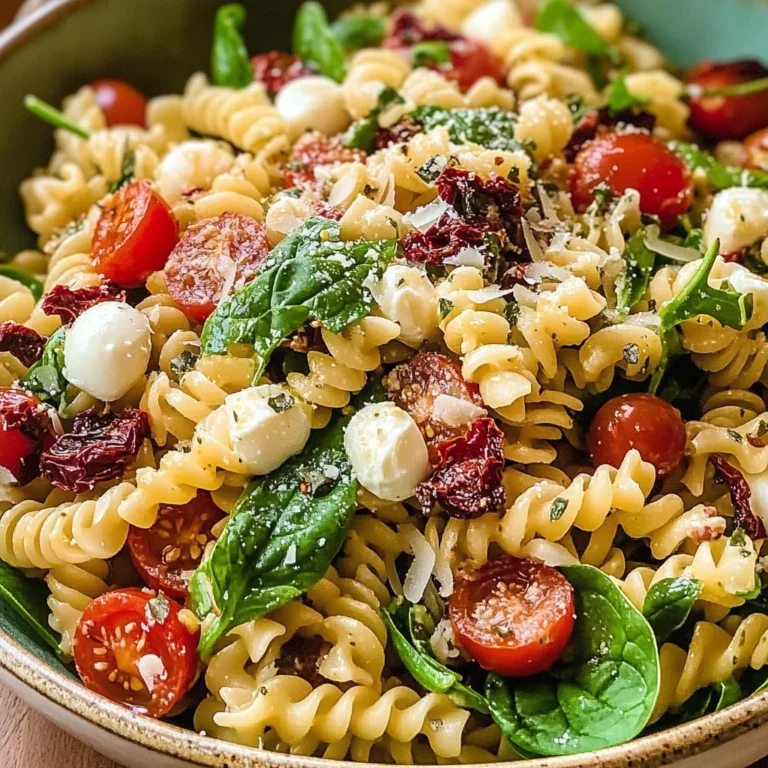 Sun Dried Tomato Pasta Salad
