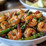 Sweet Chili Shrimp with Asparagus