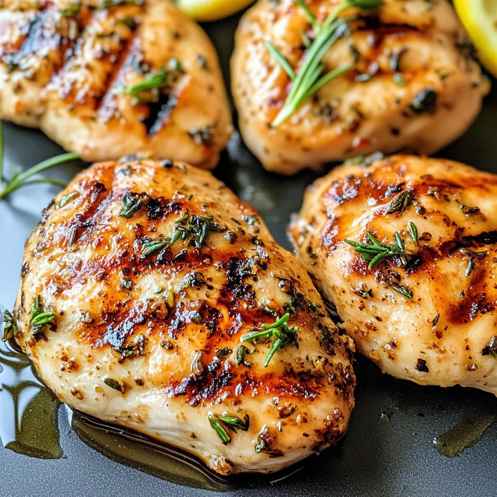 The BEST EVER Grilled Chicken Marinade