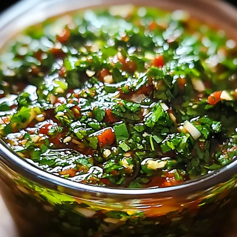 Zesty Smoky Red Chimichurri to Elevate Your Dishes